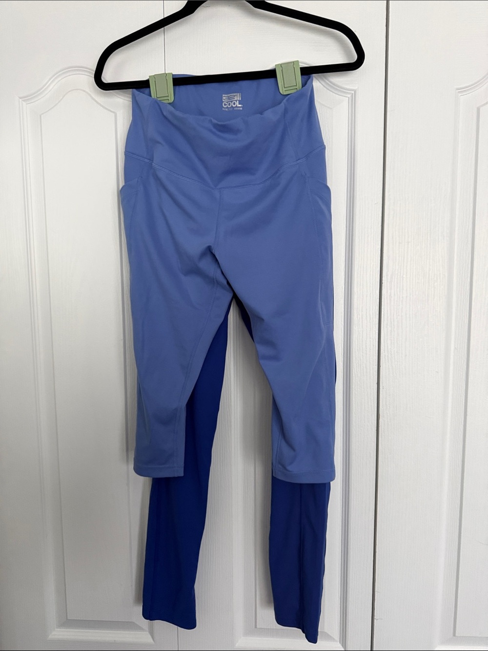 32 Degrees Bundle of Two - Light Blue and Royal Blue Leggings **Bundle of 2**